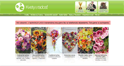 Desktop Screenshot of kvetypreradost.sk